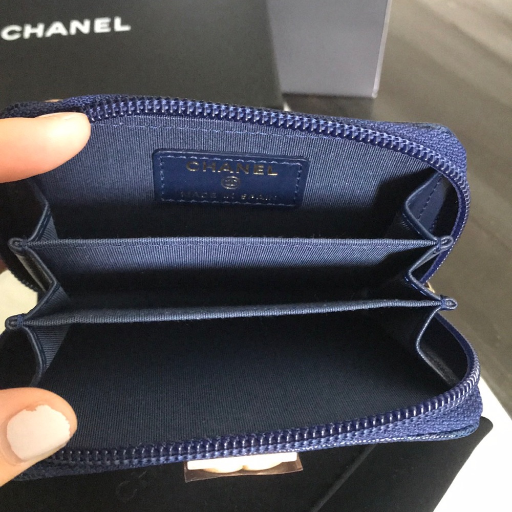 π― Authentic CHANEL BOY Coin purse & cardholder - Picture 5 of 6